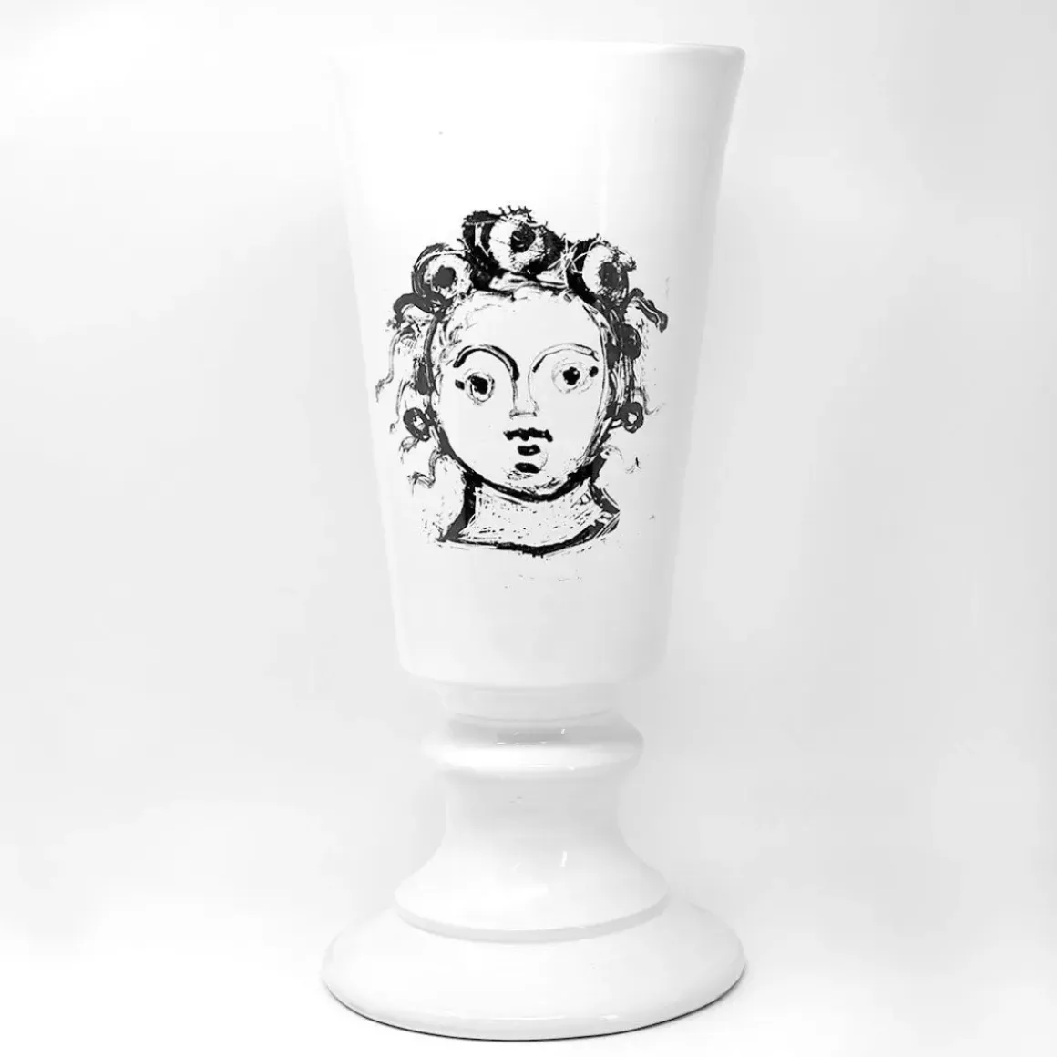 Bigoudi Footed Vase