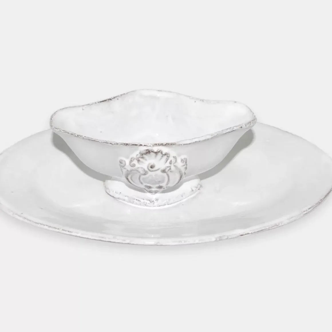 Charles Gravy Boat With Saucer
