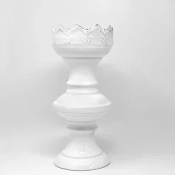 Couronne Candle Holder On Foot