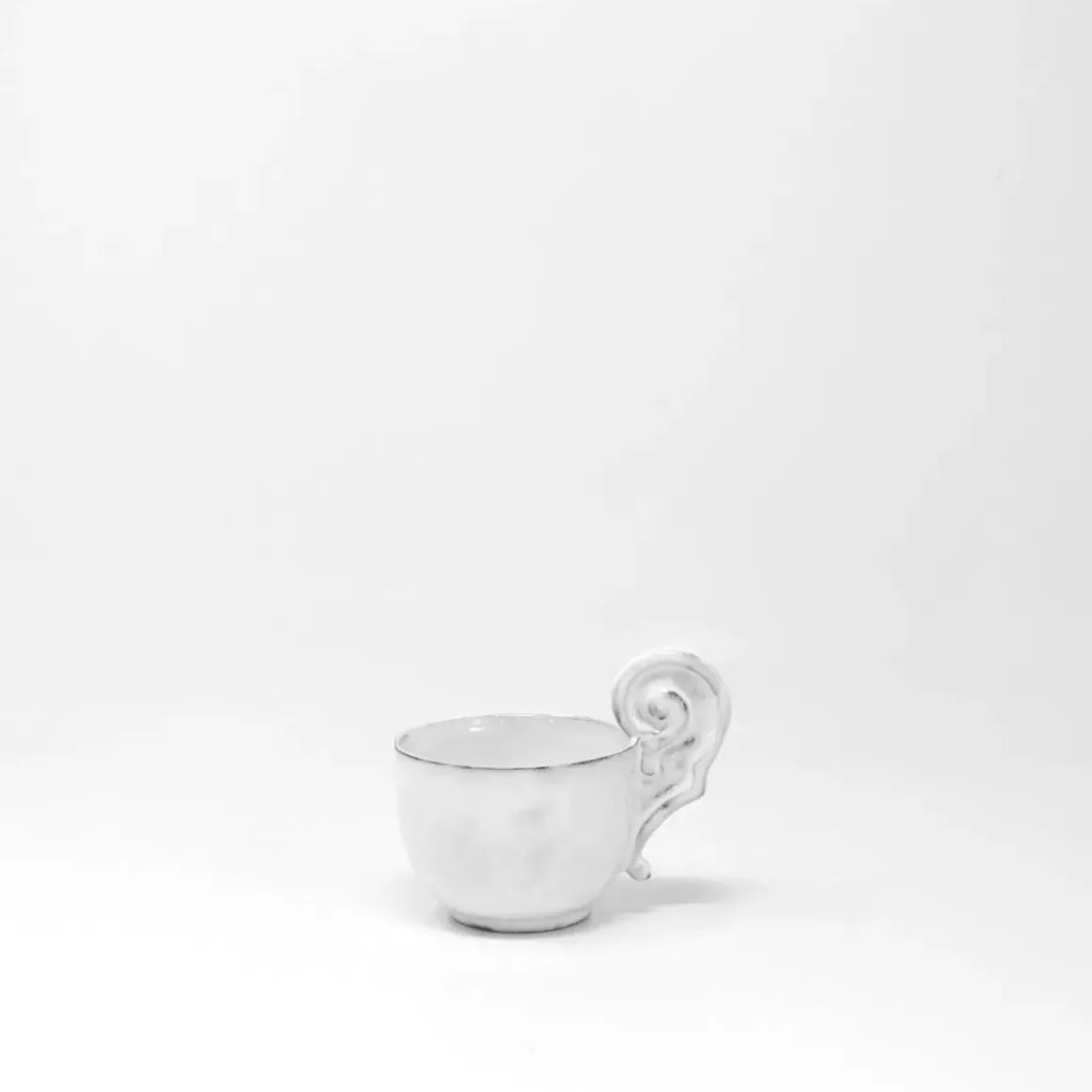 Paris Cup With Decorated Handle