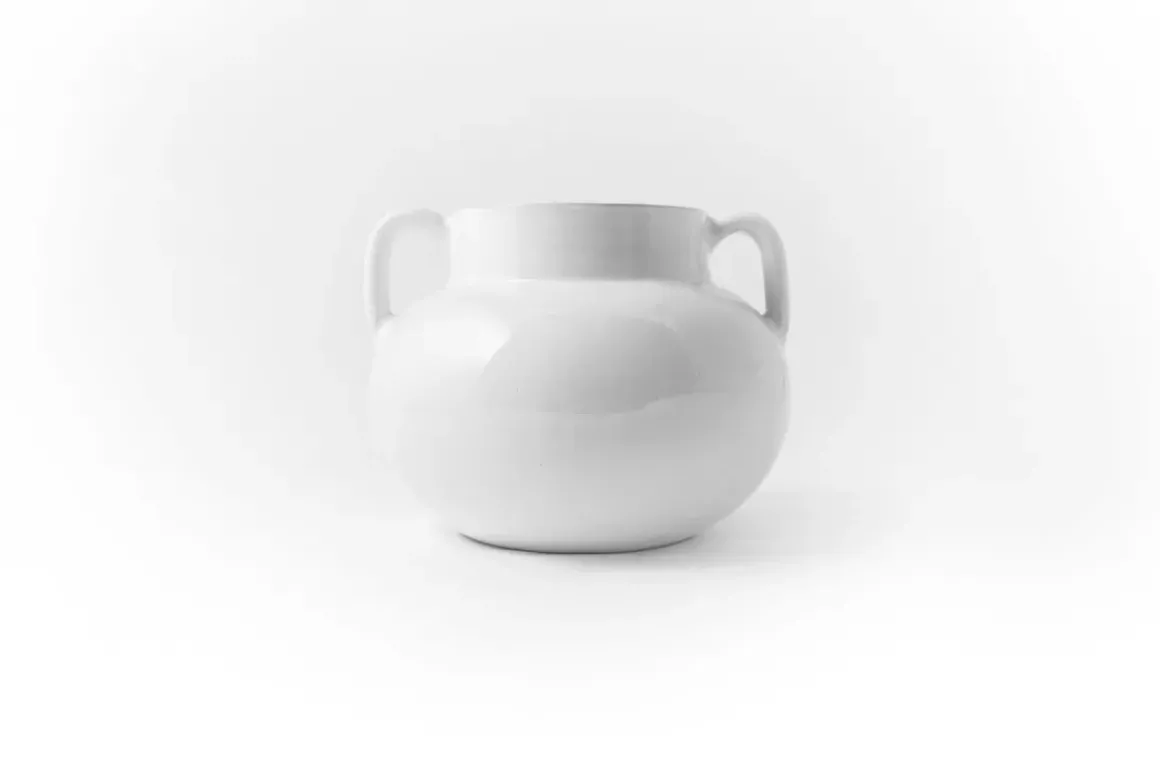 Paris Round Vase With Handles