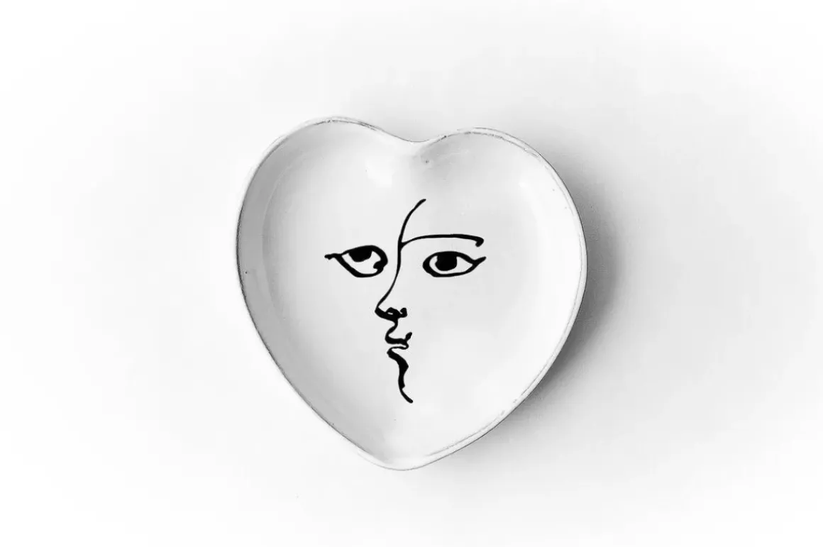 Pierre Carron Ceramic Heart