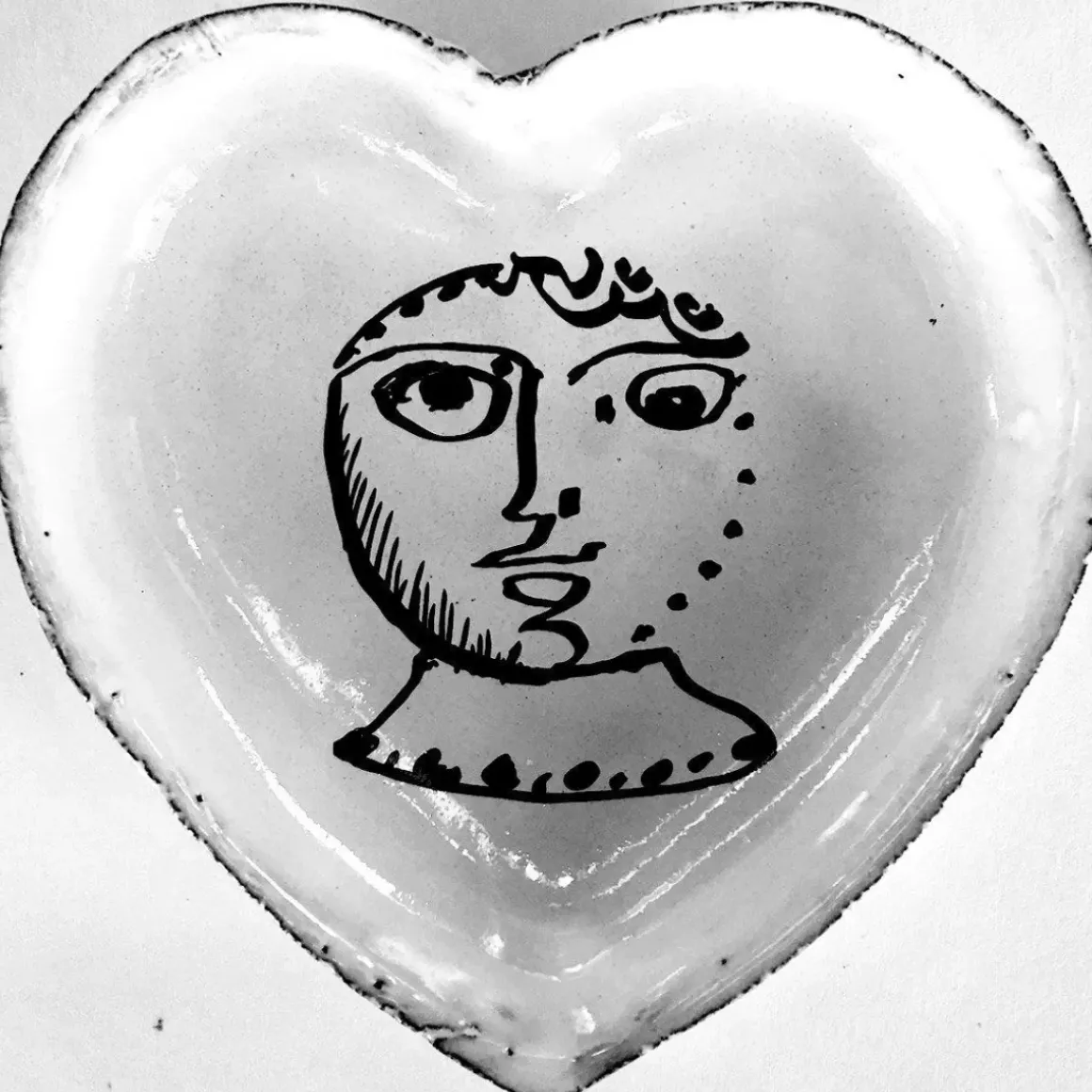 Pierre Carron Ceramic Heart