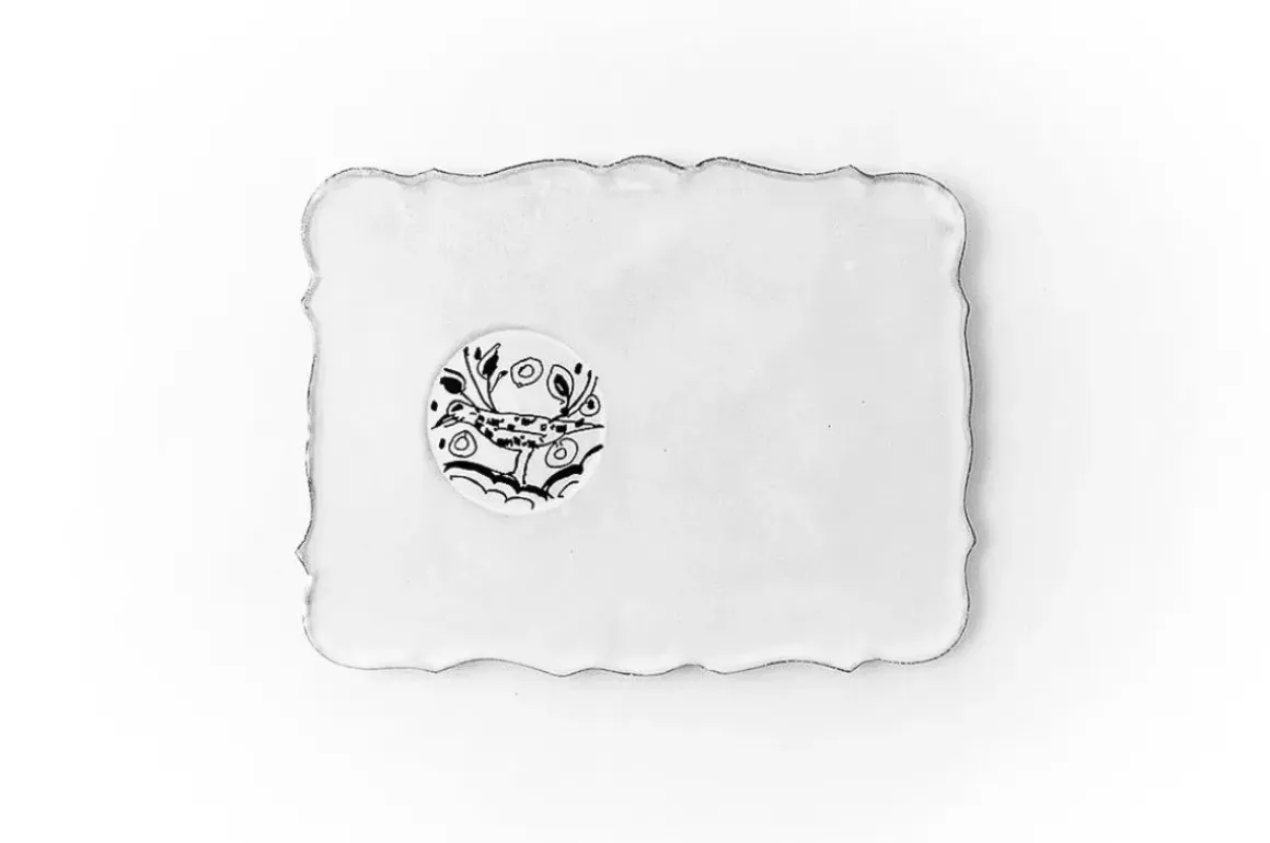 Pierre Carron Rectangular Saucer