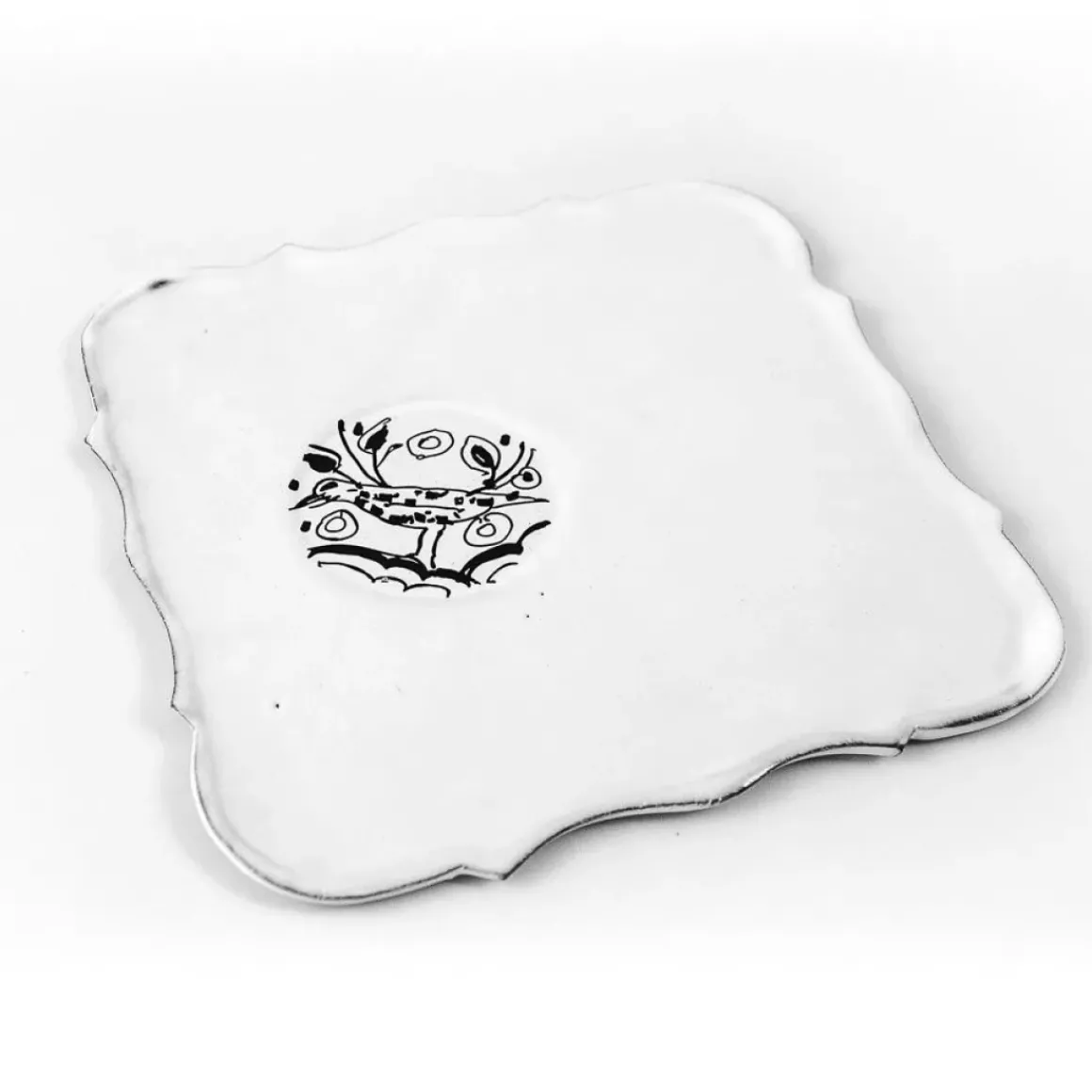 Pierre Carron Square Saucer