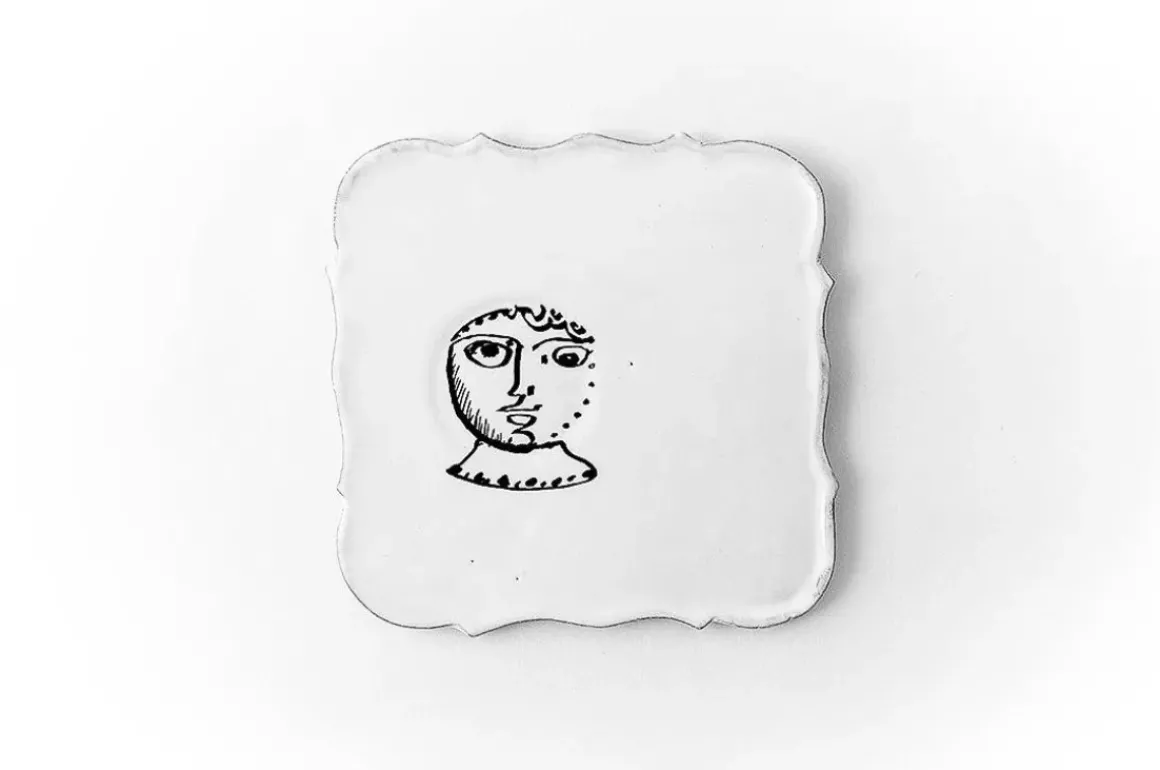 Pierre Carron Square Saucer
