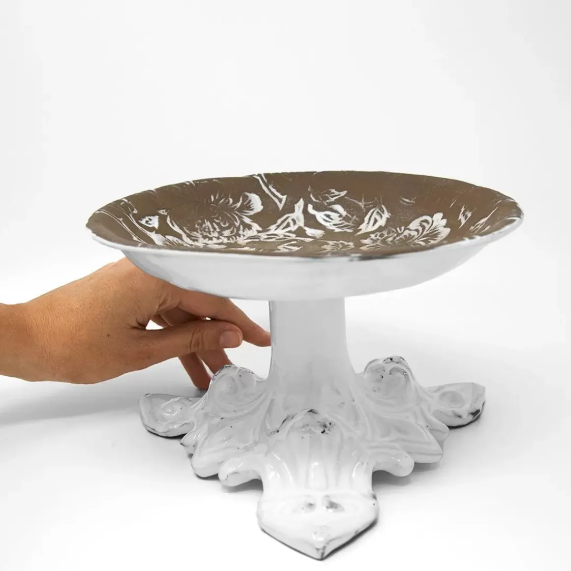 Pivoine Serving Pedestal